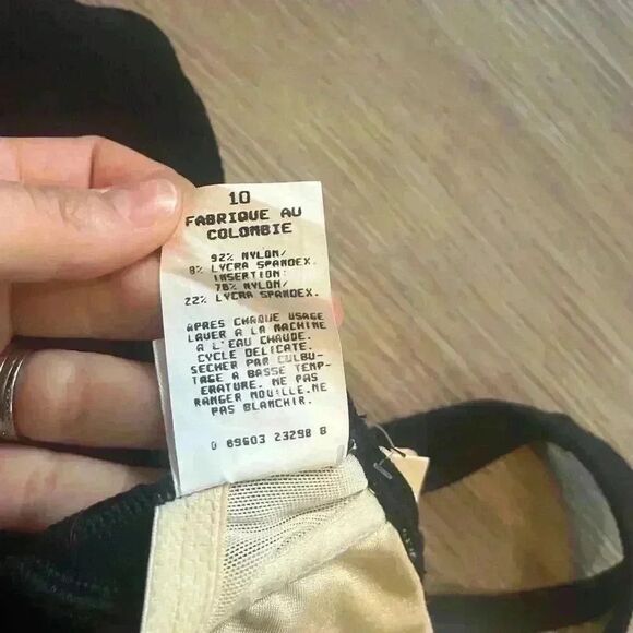 Vintage Nike swoosh one piece w underwire support 10 - Picture 8 of 9